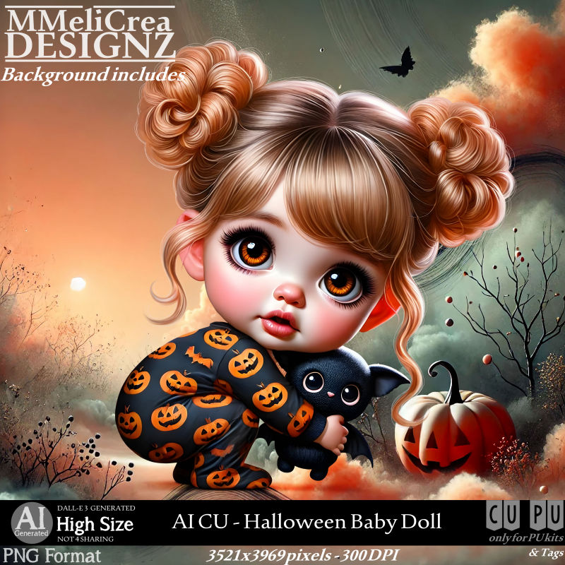 (image for) AI - CU Halloween Baby Doll (CU4PU/PNG)